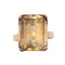 Bague Bague cocktail Citrine, Or jaune 58 Facettes