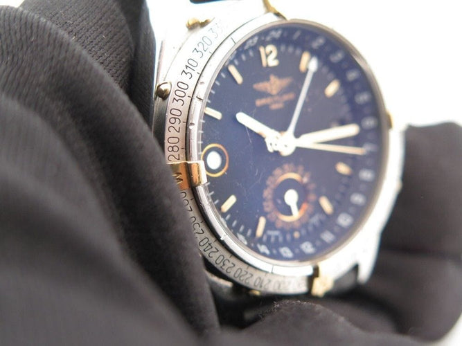 Montre vintage montre BREITLING duograph en acier automatique 58 Facettes 255108