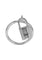 Bague 55 Bague HERMES Amulettes Cadenas en Argent 925/1000 58 Facettes 62325-58341