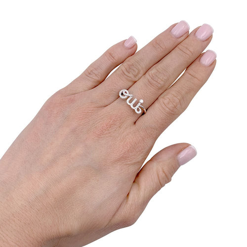 Bague 56 Bague Dior, Dioramour - Oui, or blanc, diamants. 58 Facettes 32603