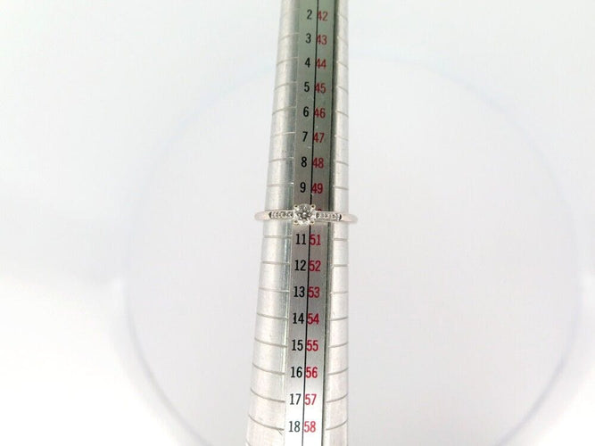 Bague 50 bague MAUBOUSSIN tu es le sel de ma vie t50 or blanc diamants 0.2ct 58 Facettes 252625