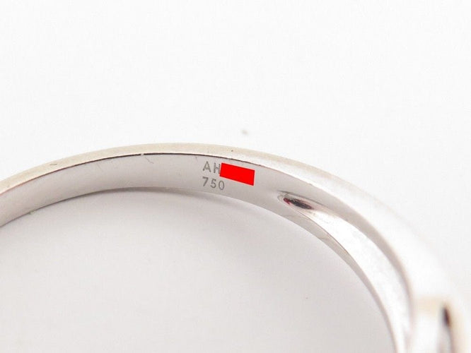 Bague 55 bague MAUBOUSSIN solitaire chance of love n2 en or blanc diamants 58 Facettes 256649