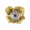 Bague 55 Bague perle de Tahiti et diamants 58 Facettes 34228