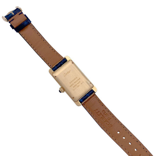 Montre Montre Cartier, "Tank Américaine", or jaune. 58 Facettes 32141