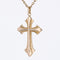 Pendentif Pendentif croix en or jaune 58 Facettes 21-310B