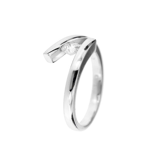 Bague 52 Bague solitaire diamant 0,25 ct 58 Facettes 13424