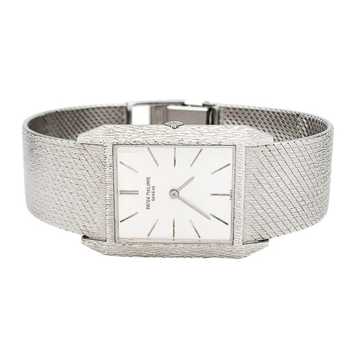 Montre Montre Patek Philippe, "Gondolo", en or blanc. 58 Facettes 30570