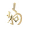 Pendentif Pendentif caractère asiatique 58 Facettes CVP41