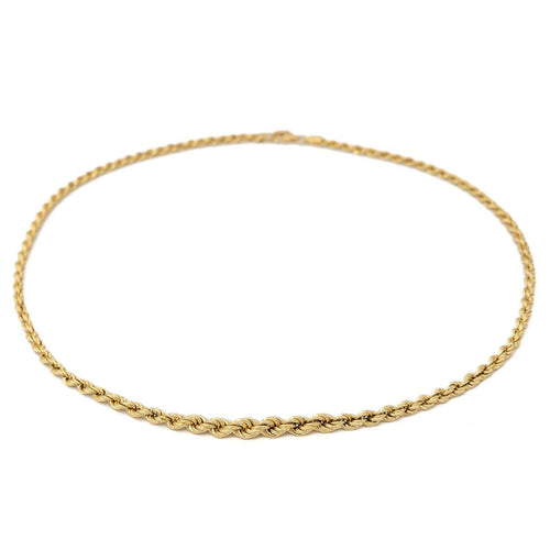 Collier Collier Torsadé Or jaune 58 Facettes 2217597CN