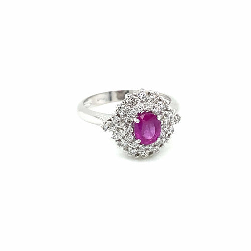 Bague 55 Bague Diamant Rubis 58 Facettes