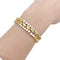 Bracelet Bracelet Mauboussin vintage, or jaune et diamants. 58 Facettes 33321