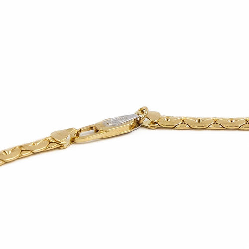 Collier Collier Maille haricot Or jaune Diamant 58 Facettes 2060459CN