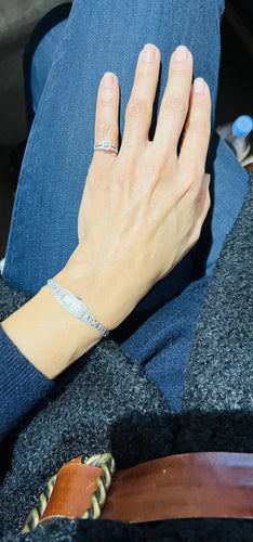 Bague Bague Mauboussin "Chance of Love" Or Blanc Diamants 58 Facettes