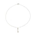 Collier Collier en or blanc, diamants. 58 Facettes 31939