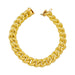 Bracelet Bracelet gourmette en or jaune. 58 Facettes 31509