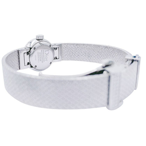Montre Montre Dior, "La Mini D de Dior Satine", acier, diamants, nacre. 58 Facettes 32273