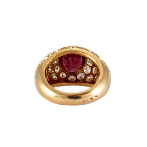 Bague BAGUE JONC, RUBIS & DIAMANTS 58 Facettes BO/230004 STA