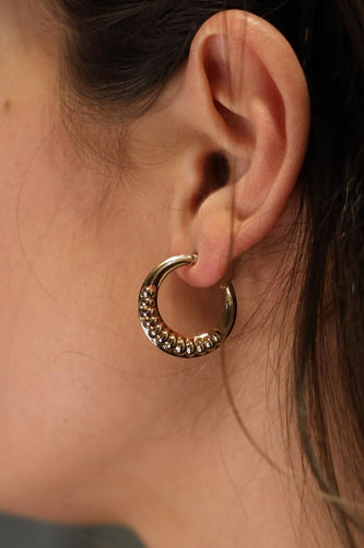 Boucles d'oreilles Boucles d'oreilles Créoles Or jaune 58 Facettes 1969302CN