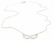 Collier Collier Aile d'ange Or blanc Diamant 58 Facettes 579302RV