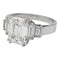 Bague 54 Bague diamant 3,05 carats en or blanc. 58 Facettes 30698