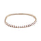 Bracelet Bracelet Cartier, "Lignes Essentielles", or rose, diamants. 58 Facettes 32777