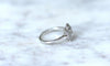 Bague Bague quadrilobée Art Deco diamants 58 Facettes