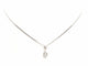 Collier Collier Chaîne + pendentif Or blanc Diamant 58 Facettes 06594CD