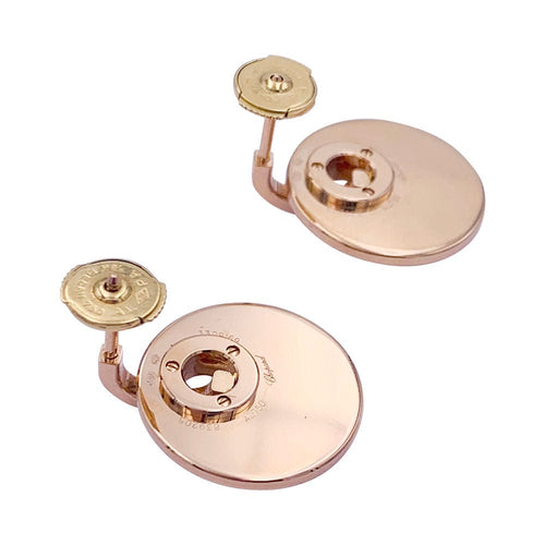 Boucles d'oreilles Boucles d'oreilles Chopard, "Xtravaganza", or rose, diamants. 58 Facettes 32700