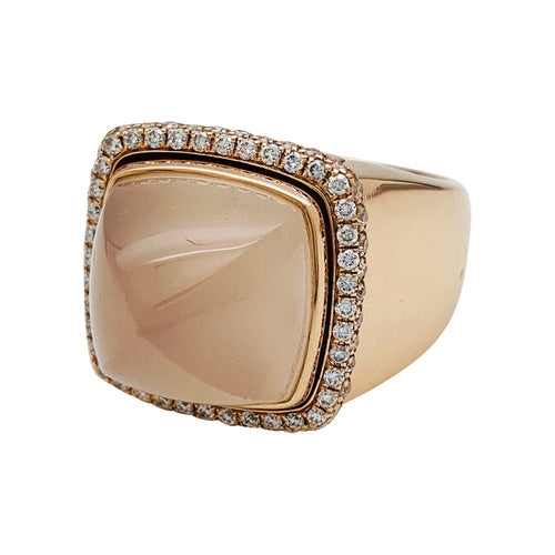 Bague 60 Bague Fred "Pain de sucre" en or rose et diamants, 7 pains de sucre. 58 Facettes 30796