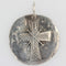 Pendentif Médaille en argent Monnaie de Paris La dame au Lys 58 Facettes 21-193A