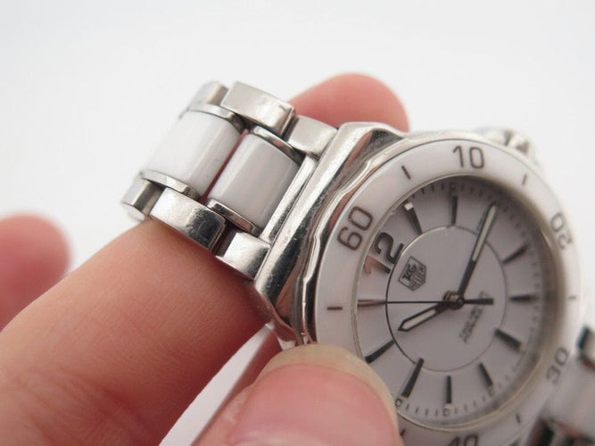 Montre montre TAG HEUER formula 1 wah1211 quartz 37 mm acier ceramique 58 Facettes 252904