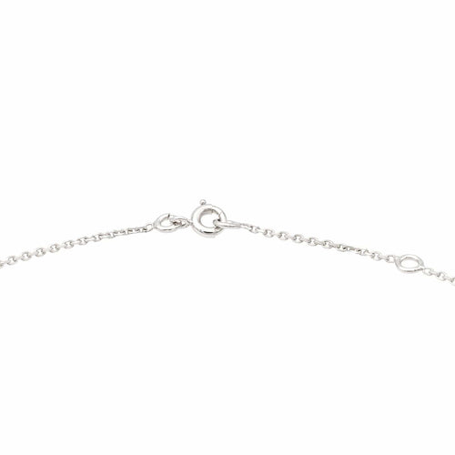 Collier Collier Fleur Or blanc Diamant 58 Facettes 2461204CN