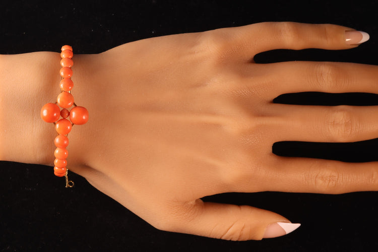 Bracelet Bracelet vintage Corail 58 Facettes 23058-0289