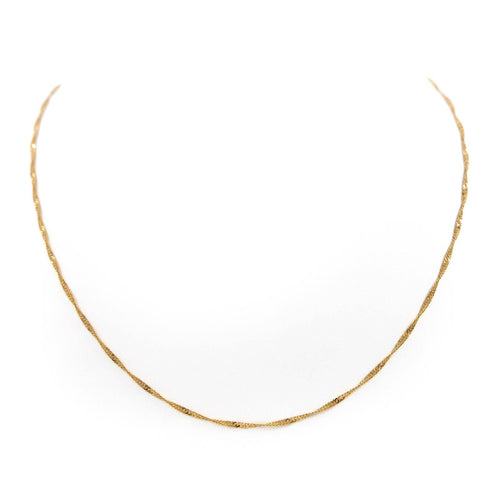 Collier Collier Chaîne Or jaune 58 Facettes 1641359CN