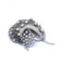 Broche Blanc/Gris / Or 750 Broche plume Or et diamants 58 Facettes 160125R