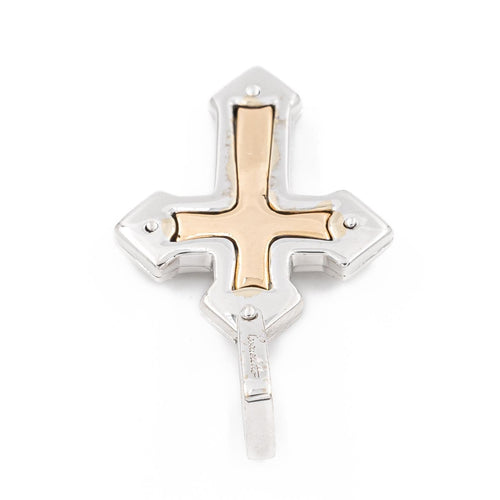 Pendentif Pendentif Croix Or blanc 58 Facettes 2060571CN