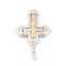 Pendentif Pendentif Croix Or blanc 58 Facettes 2060571CN