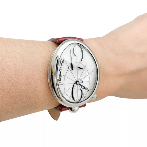 Montre Montre Breguet, "Reine de Naples", acier, cuir. 58 Facettes 31380