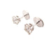 Boucles d'oreilles boucles d'oreilles BOUCHERON puces diamants 1 ct or blanc 18k 58 Facettes 257001