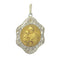Pendentif Pendentif  Saint Antoine de Padoue diamants 58 Facettes 23191-0418