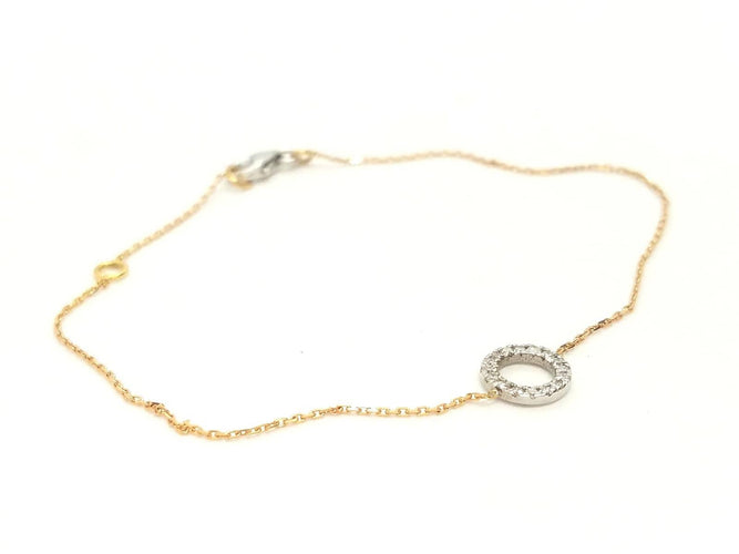 Bracelet Bracelet Graphique Or blanc Diamant 58 Facettes 579184RV