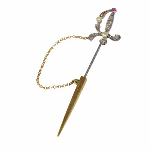 Broche Broche antique, diamants 58 Facettes 22274-0133