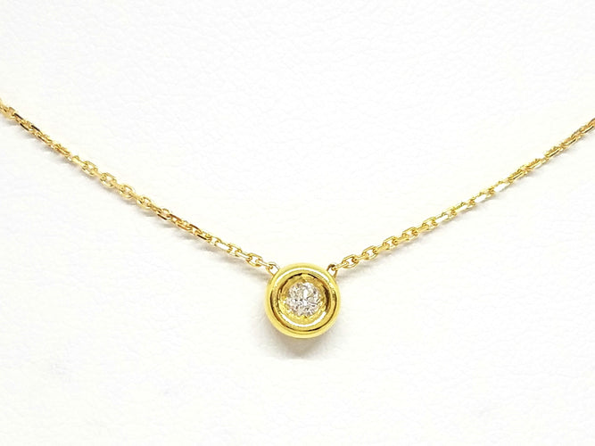Collier Collier Or jaune 58 Facettes 579089RV