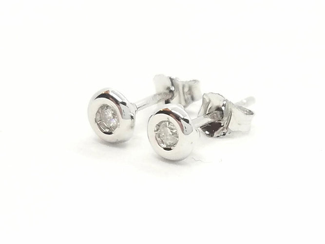 Boucles d'oreilles Boucles d'oreilles Or blanc Diamant 58 Facettes 579246RV