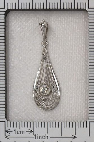 Pendentif Pendentif diamants édouardien/Art déco 58 Facettes 23283-0119