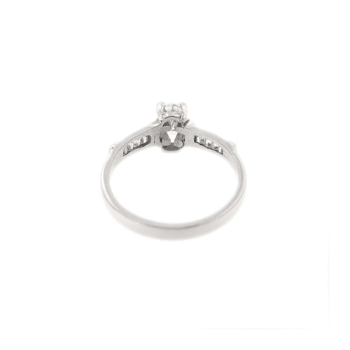 Bague 54 Bague Solitaire diamants 0,68 ct 58 Facettes 1608