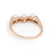 Bague Ginette NY Bague Maria Or rose Perle 58 Facettes