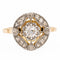 Bague 57 Bague Or blanc Diamant 58 Facettes 2360861CN