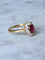 Bague Bague marguerite rubis et diamants 58 Facettes