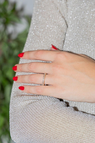 Bague 53 Bague Alliance Or jaune Diamant 58 Facettes 2699863CN